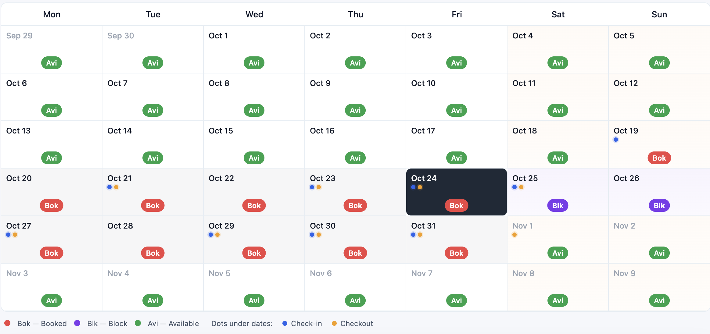 Export & sync preview